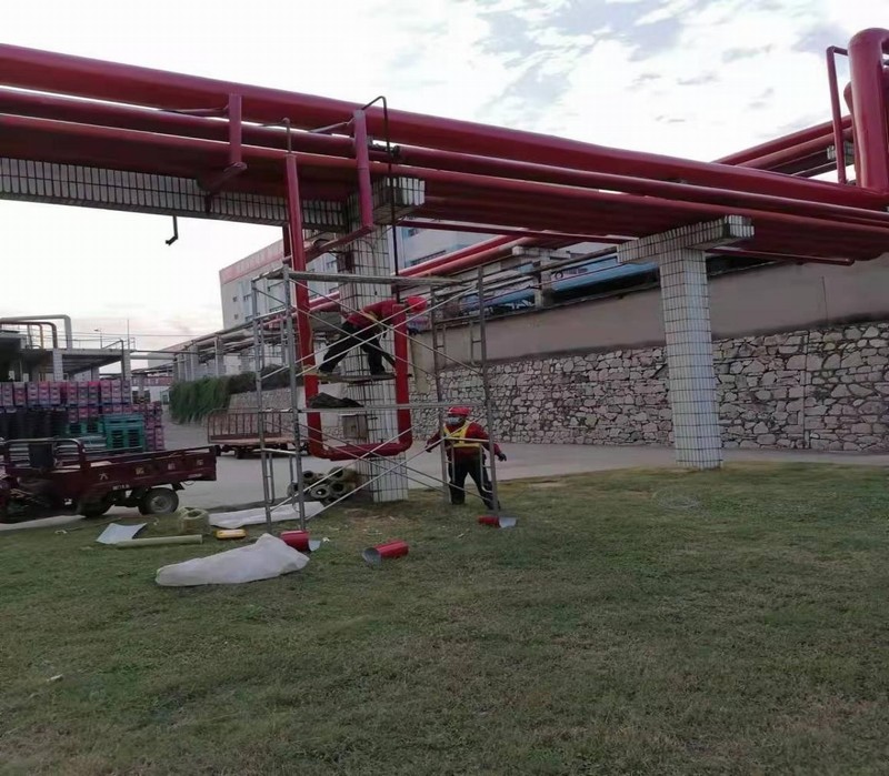 金龍泉啤酒  壓力管道及保溫項目